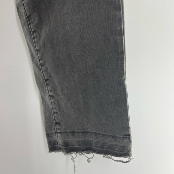J. BRAND SILVER FOX RELEASED RAW HEM RIPPED KNEE ANKLE SKINNY JEANS 24 - Picture 14 of 14